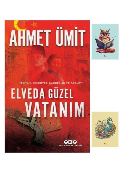 Yapı Kredi Yayınları Elveda Güzel Vatanım - Ahmet Ümit - Not Defter Seti