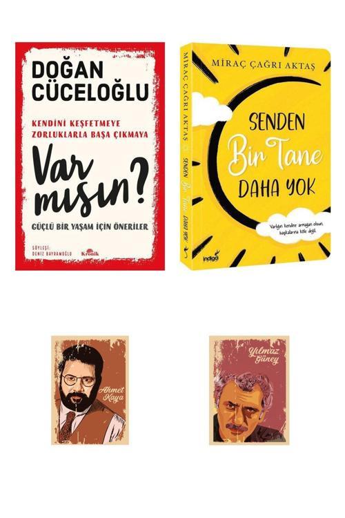 Dara Yayınları Senden Bir Tane Daha Yok - Miraç Çağrı Aktaş - Var Mısın - Doğan Cüceloğlu Defterli Seti
