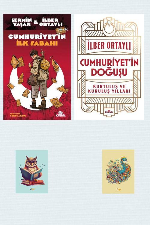 Kronik Kitap Cumhuriyetin Doğuşu - Cumhuriyet'İn Ilk Sabahı - Ilber Ortaylı - - Not Defterli Seti