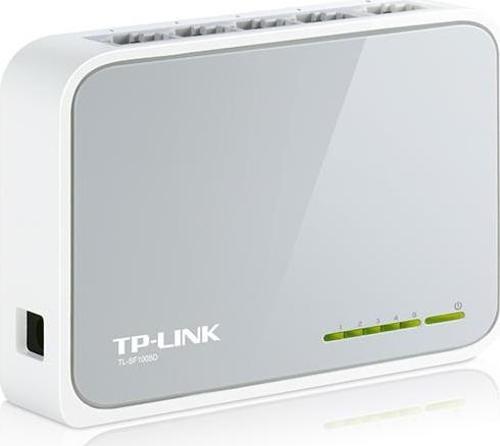 5 Port 10-100 Mbps Switch Plastik Kasa Tl-Sf1005D