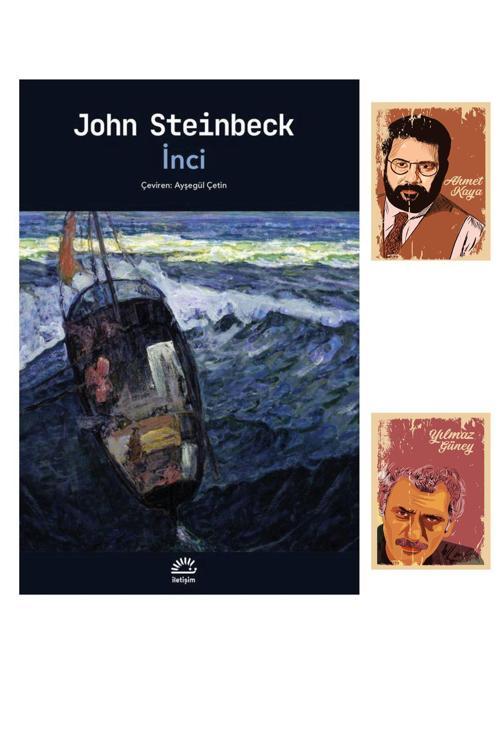 Dara Yayınları İnci Romanı - John Steinbeck Kitapları - Ahmet Kaya Resimli (2 Not Defterli)