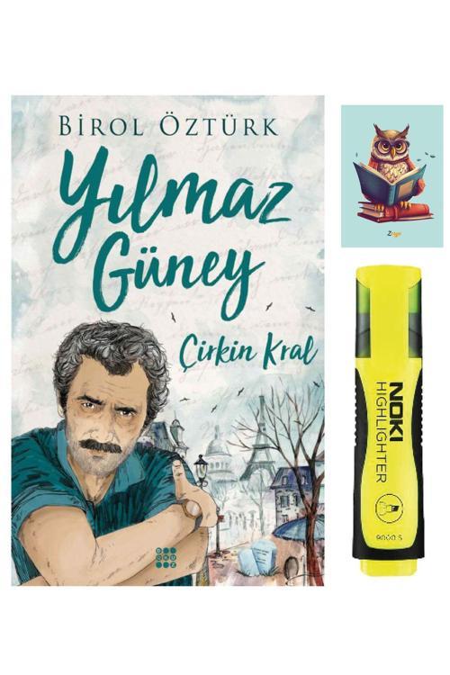 Dara Yayınları Yılmaz Güney - Çirkin Kral - Birol Öztürk - Dokuz Yayınları - Sarı Fosforlu Kalem - Not Defter Seti