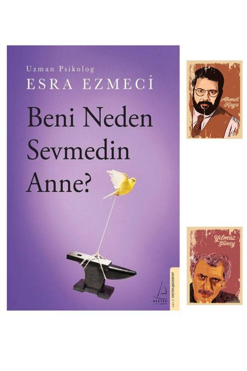 Destek Yayınları Beni Neden Sevmedin Anne  Esra Ezmeci A. Kaya Y. Güneyli Not Defteri Seti