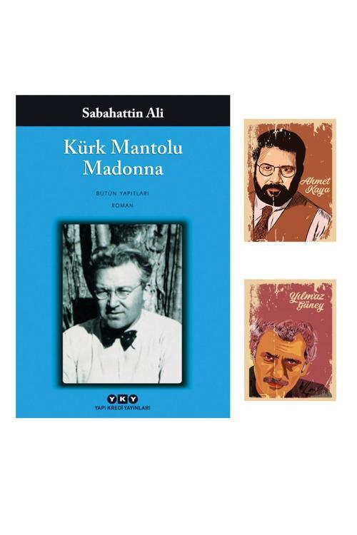 Yapı Kredi Yayınları Kürk Mantolu Madonna - Sabahattin Ali - Roman Seti