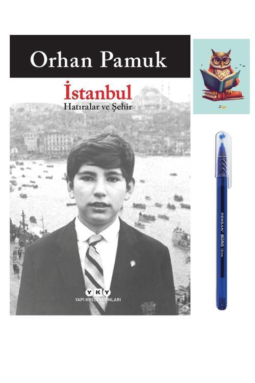 Yapı Kredi Yayınları İstanbul Romanı - Orhan Pamuk 9789750807162 - Orhan Pamuk - Pensan Büro Mavi Tükenmez Kalem