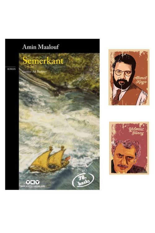 Yapı Kredi Yayınları Semerkant - Amin Maalouf - Roman Seti - Yılmaz Güney Ahmet Kaya (2 Not Defterli)