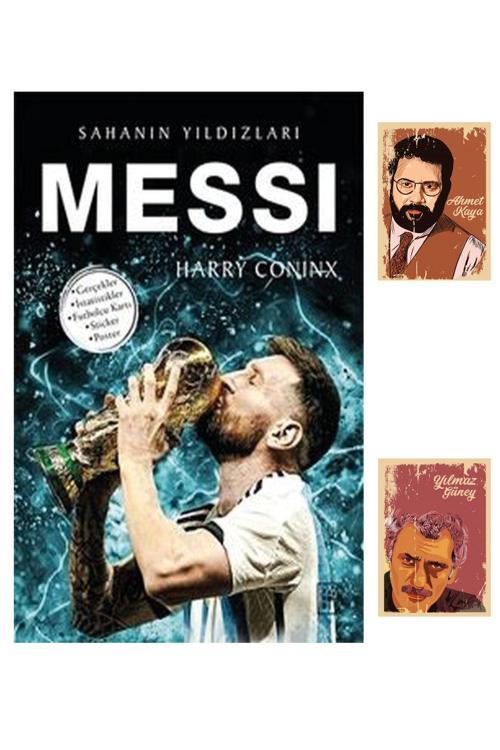 Parodi Yayınları Messi - Sahanın Yıldızları - Harry Coninx - A. Kaya Y. Güneyli Not Defteri Seti