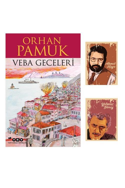 Yapı Kredi Yayınları Veba Geceleri - Orhan Pamuk - Roman Seti - Yılmaz Güney Ahmet Kaya Not Defterli