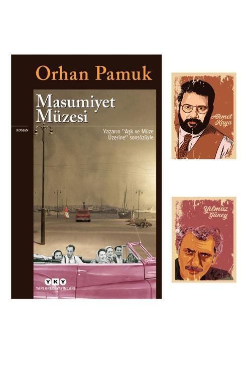 Yapı Kredi Yayınları Masumiyet Müzesi - Orhan Pamuk - Roman Seti - Yılmaz Güney Ahmet Kaya Not Defterli