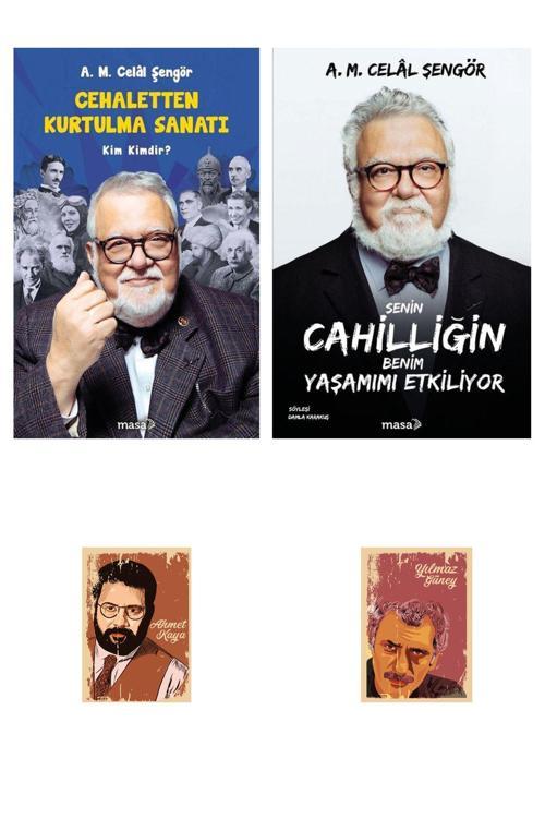 Masa Kitap Cehaletten Kurtulma Sanatı - Senin Cahilliğin Benim Yaşamımı Etkiliyor - Celal Şengör (Not Defterli)