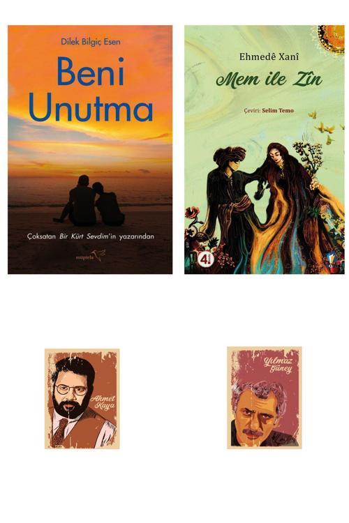 Müptela Yayınları Beni Unutma - Dilek Bilgiç Esen - Mem İle Zin - Ehmede Xani - Not Defterli Seti