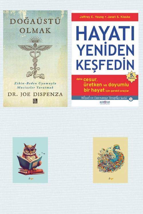 Diyojen Yayıncılık Doğaüstü Olmak - Joe Dispenza - Hayatı Yeniden Keşfedin - Jeffrey E. Young - (2 Not Defterli)