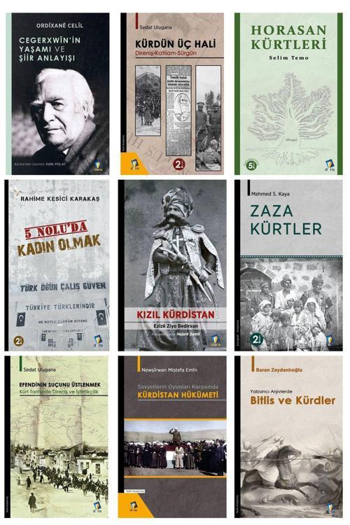 Dara Yayınları Kürt Tarihi Kitapları - Kürt Tarihi Ve Araştırmaları Seti (9 Kitap)