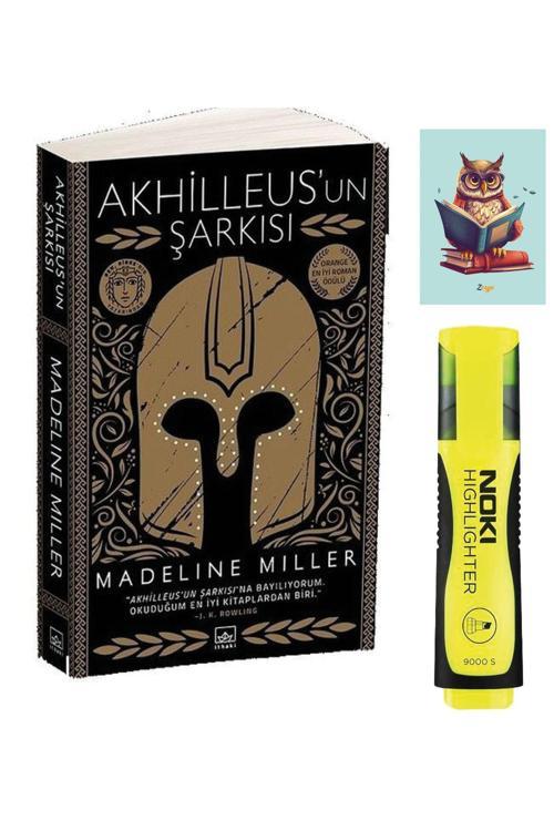 Dara Yayınları Akhilleus'Un Şarkısı - Madeline Miller 9786057762931 - Sarı Fosforlu Kalem - Not Defterli Seti