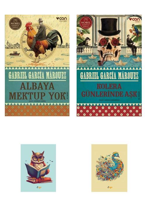 Dara Yayınları Gabriel Garcia Marquez Romanları - Kolera Günlerinde Aşk - Albaya Mektup Yok - Not Defterli Seti