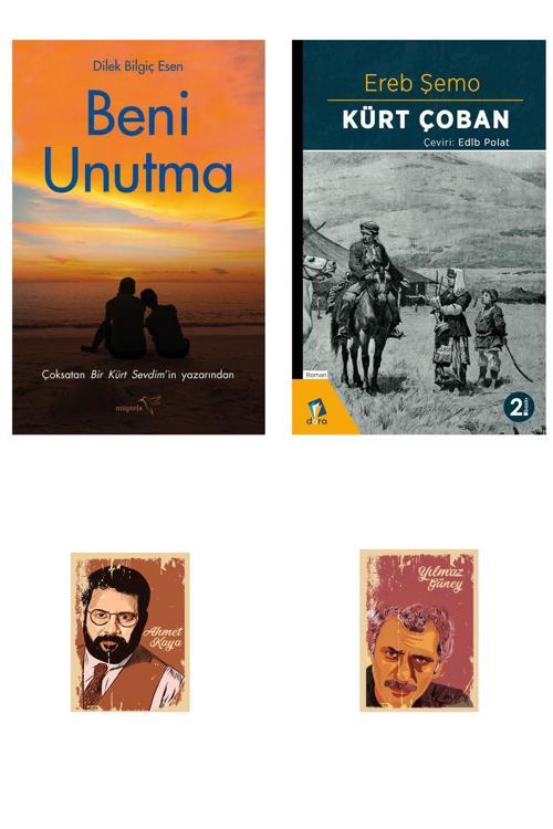 Müptela Yayınları Beni Unutma - Dilek Bilgiç Esen - Kürt Çoban - Ereb Şemo - Not Defterli Seti
