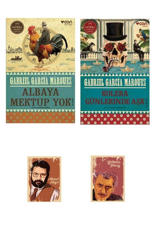 Dara Yayınları Gabriel Garcia Marquez Romanları - Kolera Günlerinde Aşk - Albaya Mektup Yok Defterli Seti