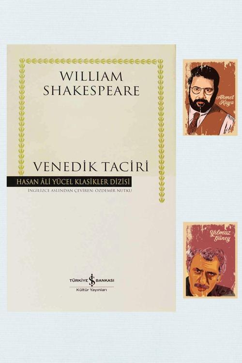Dara Yayınları Venedik Taciri - Hasan Ali Yücel Klasikleri - Shakespeare - A. Kaya Y. Güneyli Not Defteri Seti