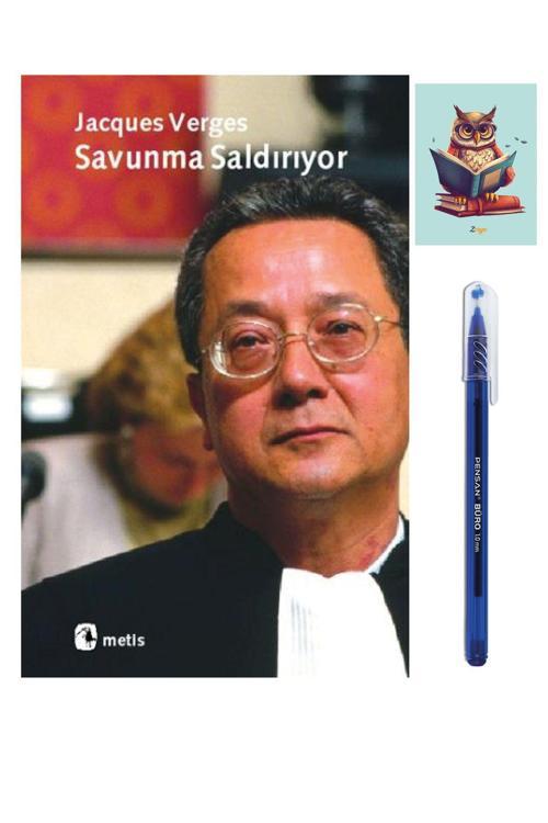Dara Yayınları Savunma Saldırıyor - Jacques Verges - Metis - (Kalem Ve Not Defterli)