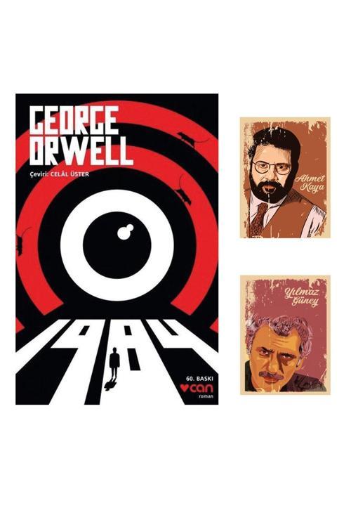 Dara Yayınları 1984 - George Orwell Roman Seti- Can Yayınları - Yılmaz Güney Ahmet Kaya Not Defterli