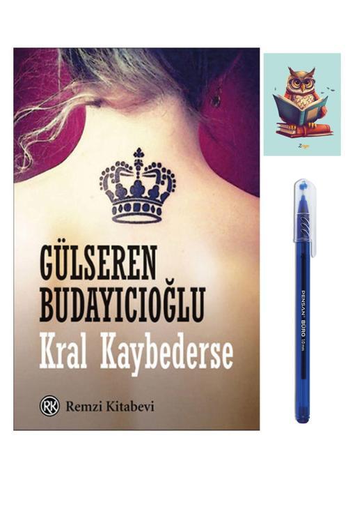 Dara Yayınları Kral Kaybederse - Gülseren Budayıcıoğlu - Remzi Kitabevi - Pensan Büro Mavi Tükenmez Kalem