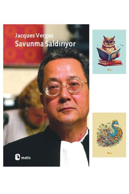 Dara Yayınları Savunma Saldırıyor 9789753427227 - Jacques Verges - Not Defterli Seti