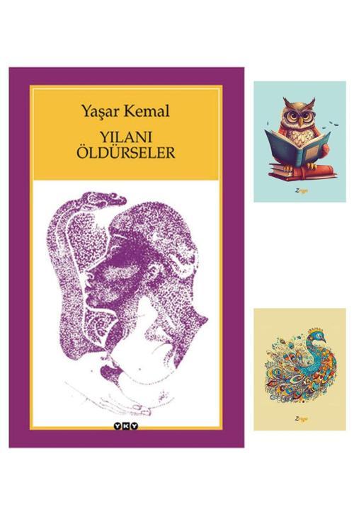 Dara Yayınları Yılanı Öldürseler - Yaşar Kemal 9789750807046 - Not Defterli Seti