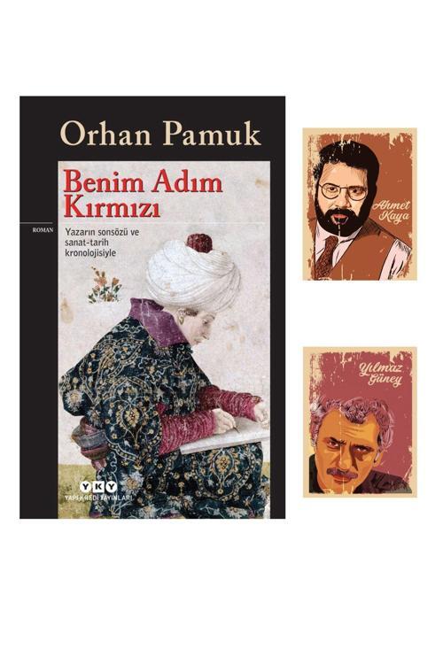 Yapı Kredi Yayınları Benim Adım Kırmızı - Orhan Pamuk - Roman Seti - Yılmaz Güney Ahmet Kaya Not Defterli