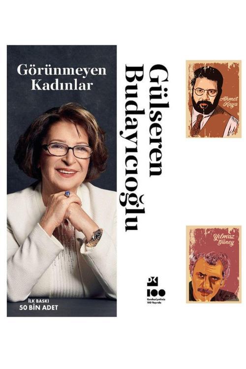 Doğan Kitap Görünmeyen Kadınlar - Gülseren Budayıcıoğlu - A. Kaya Y. Güneyli Not Defteri Seti