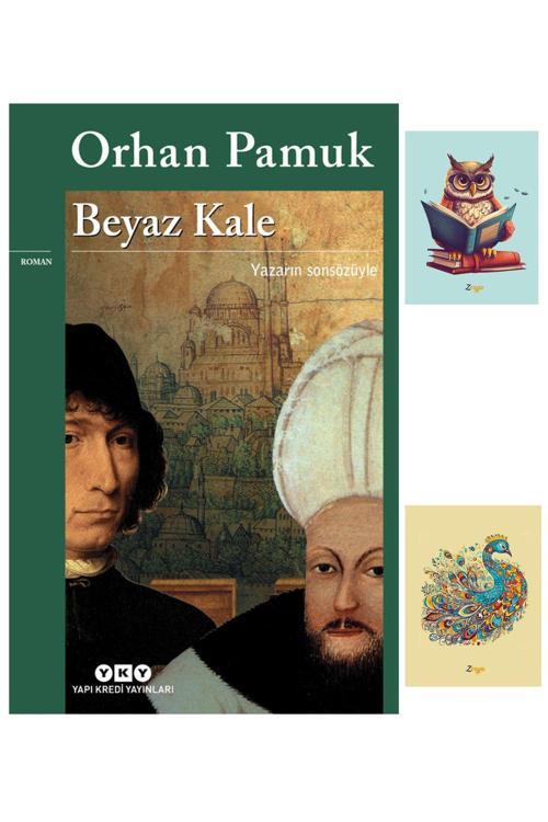Yapı Kredi Yayınları Beyaz Kale - Orhan Pamuk - 9789750826306 - Not Defterli Seti