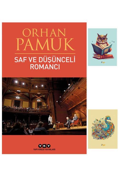 Yapı Kredi Yayınları Saf Ve Düşünceli Romancı - Orhan Pamuk - 9789750836800 - Not Defterli Seti