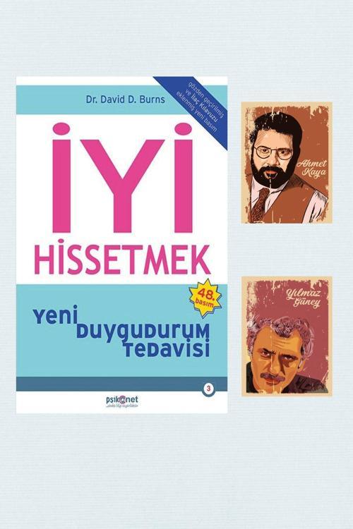 Psikonet Iyi Hissetmek - David Burns - Roman Seti - Yılmaz Güney Ahmet Kaya Not Defterli