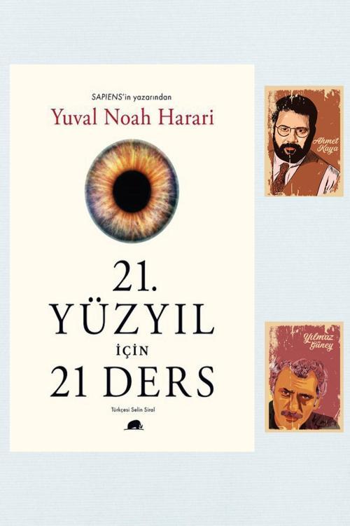 Kolektif Kitap 21.Yüzyıl İçin 21 Ders - Yuval Noah Harari - A. Kaya Y. Güneyli Not Defteri Seti