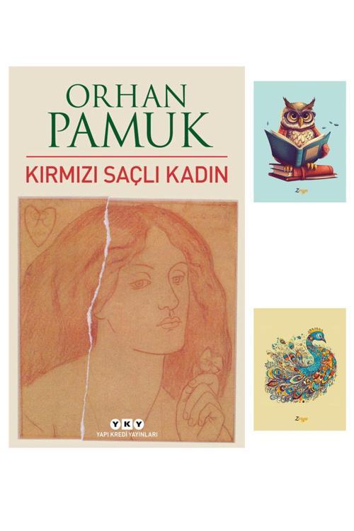 Yapı Kredi Yayınları Kırmızı Saçlı Kadın 9789750835605 - Orhan Pamuk - Not Defterli Seti Orhan Pamuk