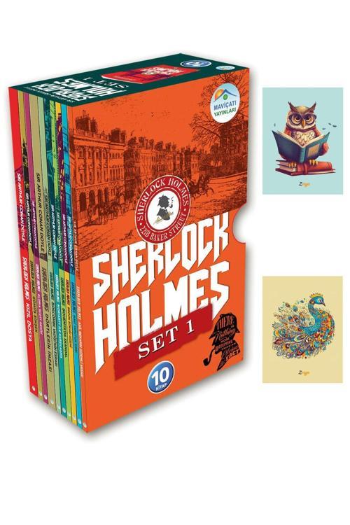 Dara Yayınları Sherlock Holmes Serisi - Maviçatı Yayınları 9786052940099 Özel Not Defterli Seti (10 Kitap)