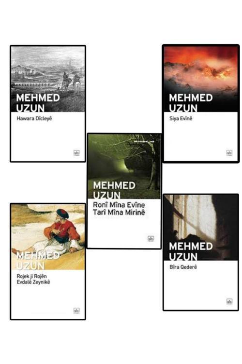 İthaki Yayınları Mehmed Uzun - 5Li Kürtçe Roman Seti