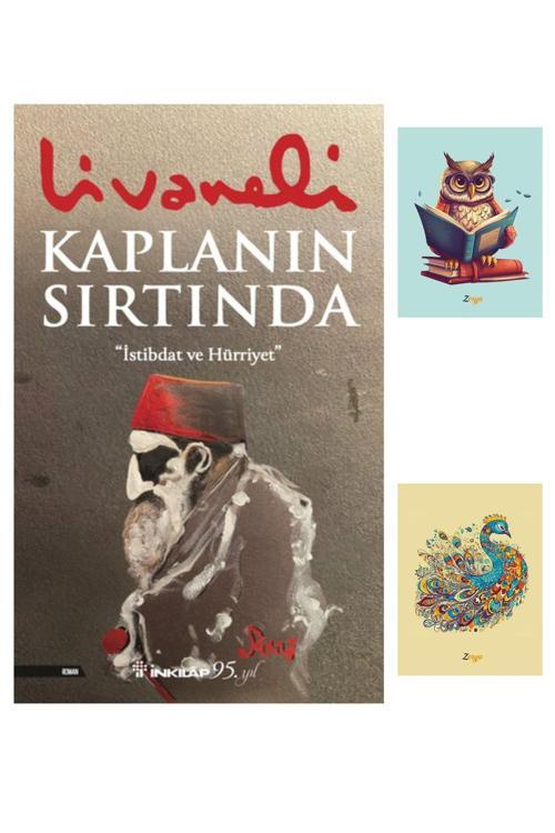 Dara Yayınları Kaplanın Sırtında Romanı 9789751043993 - Zülfü Livaneli - Not Defteri Seti