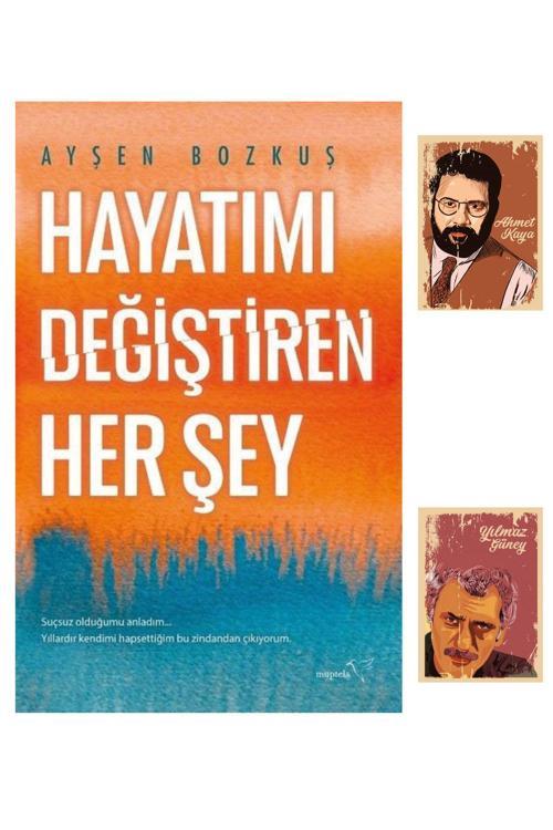 Müptela Yayınları Hayatımı Değiştiren Her Şey - Ayşen Bozkuş - A. Kaya Y. Güneyli Not Defteri Seti
