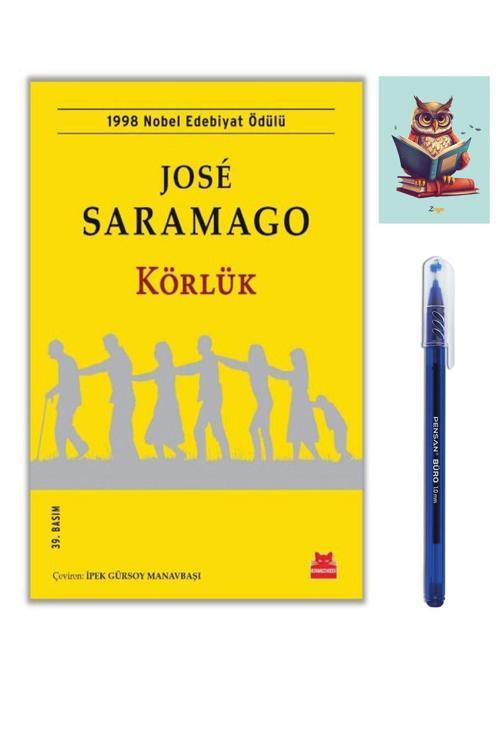 Dara Yayınları Körlük - Jose Saramago - Kırmızı Kedi - Büro Mavi Tükenmez Kalem