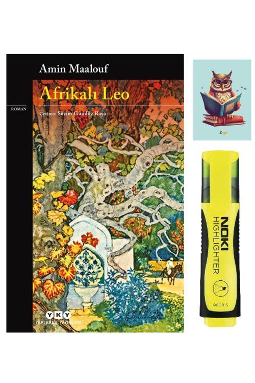 Yapı Kredi Yayınları Afrikalı Leo -Amin Maalouf-Sarı Fosforlu Kalem-Not Defterli Seti