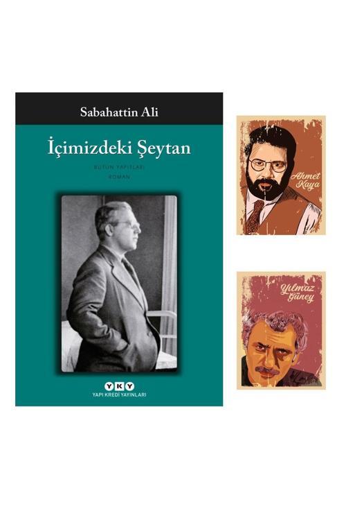 Yapı Kredi Yayınları Içimizdeki Şeytan - Sabahattin Ali - Roman Seti - Ahmet Kaya Defterli (2 Not Defterli)