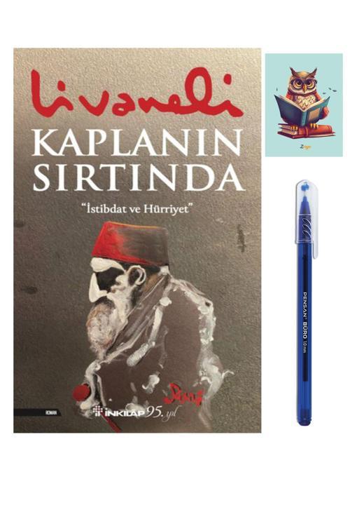 Dara Yayınları Kaplanın Sırtında Romanı - Zülfü Livaneli - Pensan Büro Mavi Tükenmez Kalem