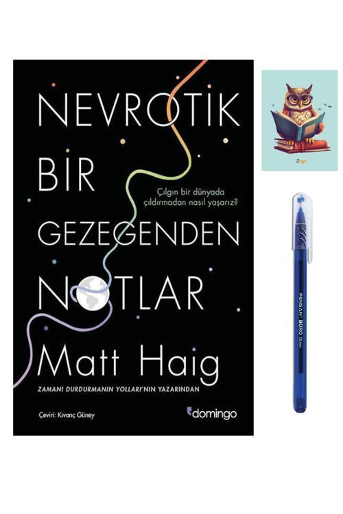 Dara Yayınları Nevrotik Bir Gezegenden Notlar 9786051981086 - Domingo - Matt Haig (Tükenmez Kalem Ve Not Defterli)
