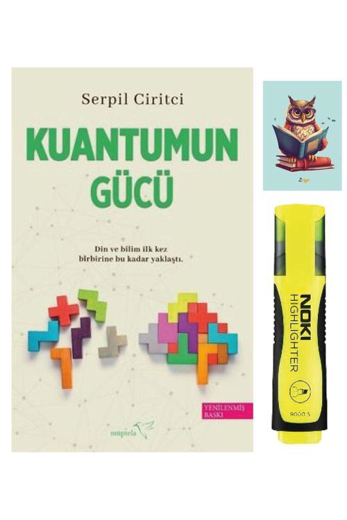 Müptela Yayınları Kuantumun Gücü - Serpil Ciritci - Sarı Fosforlu Kalem - Not Defter Seti