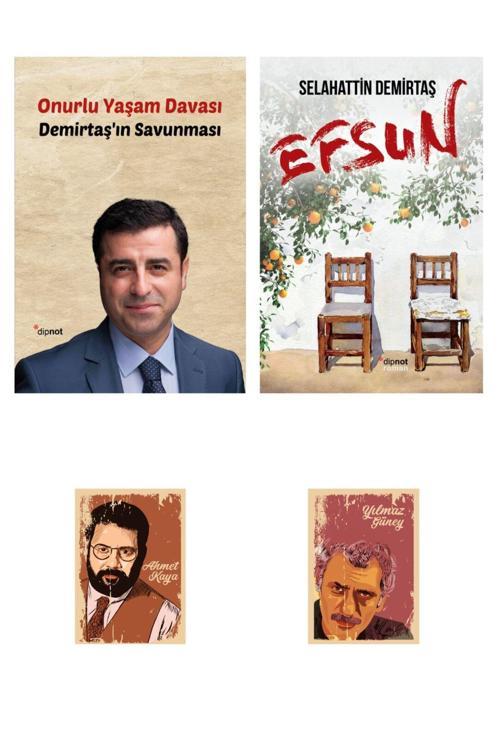 Dara Yayınları Selahattin Demirtaş'In Savunması - Onurlu Yaşam Davası - Efsun - Not Defter Seti