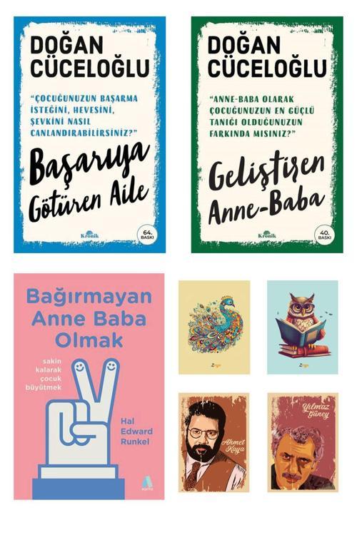 Dara Yayınları Geliştiren Anne Baba - Başarıya Götüren Aile - Doğan Cüceloğlu - Bağırmayan Anne Baba Olmak Seti