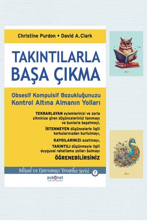 Psikonet Takıntılarla Başa Çıkma - A. Clark, Christine Purdon - - 9789759893767 - (2 Not Defterli)