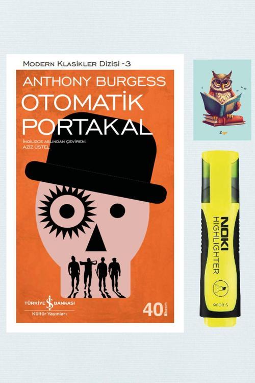 Dara Yayınları Otomatik Portakal - Anthony Burgess - İş Bankası Kültür Yayınları - Fosforlu Kalem - Not Defter Seti