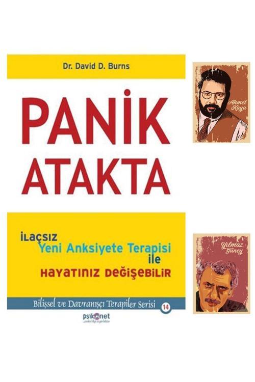 Psikonet Panik Atakta - David D. Burns - - 9786058547100 - A. Kaya Y. Güneyli (2 Not Defterli)