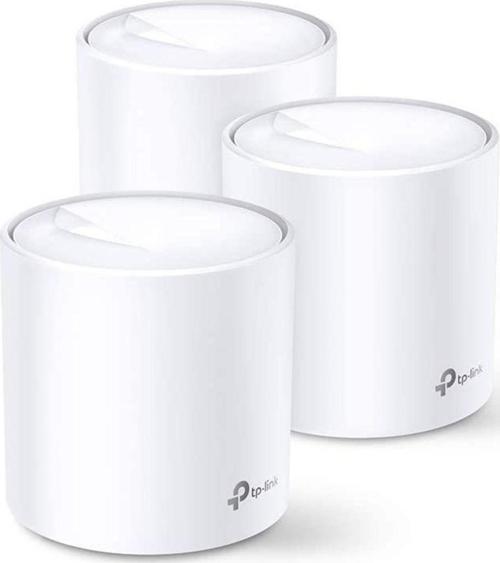 Deco X60 3Lü Wi-Fi 6 Ax5400 Tüm Evi Kapsayan Mesh Wifi Sistemi